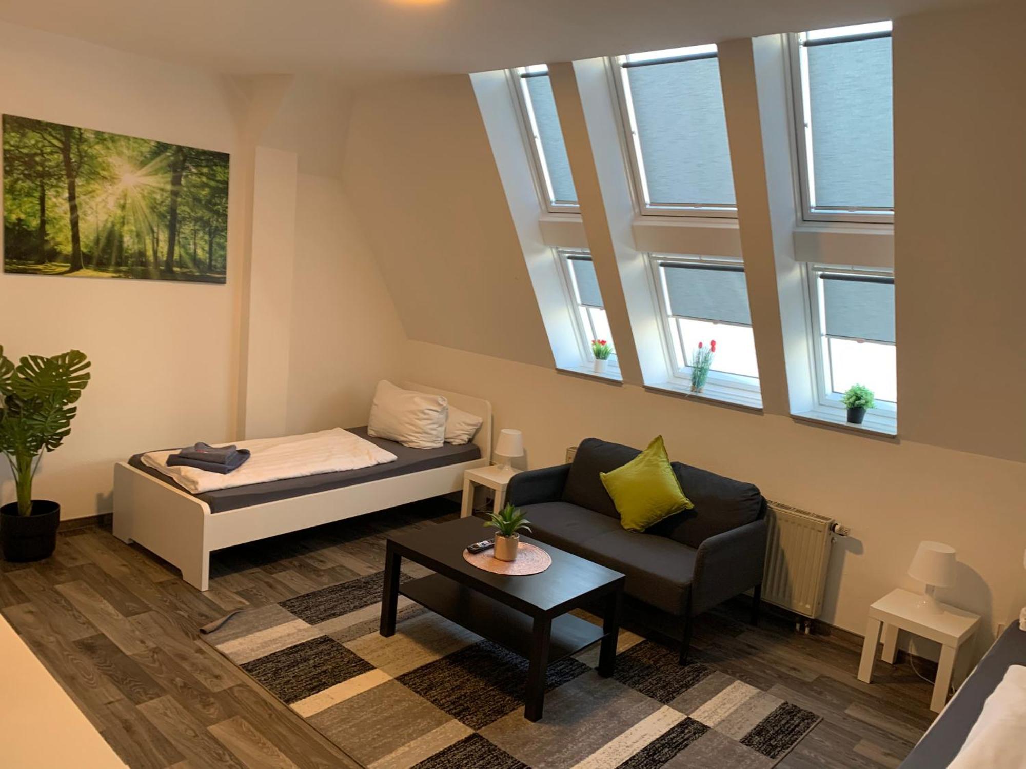 Cityapartment Platinum-Zentrum Mit Parkplatz 빌레펠트 외부 사진